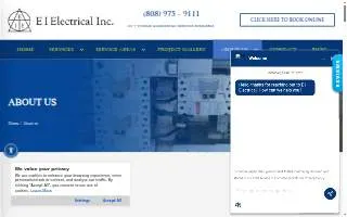 E I Electrical, Inc. of Honolulu website