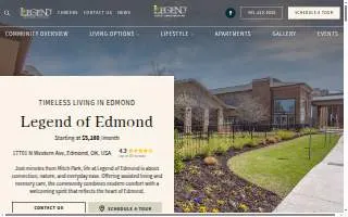 Legend of Edmond website