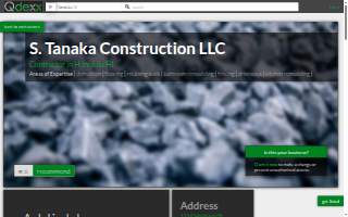 S. Tanaka Construction, LLC