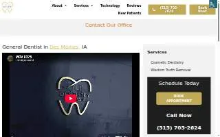 Dentistry 801 Grand website