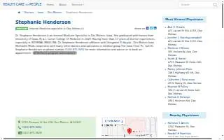 Stephanie Henderson, MD, FACP website
