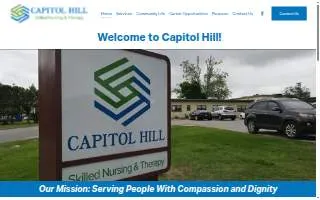 Capitol Hill Skilled Nursing & Therapy website