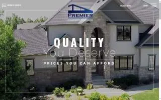 Premier Construction Services of Des Moines website