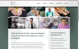 Community Pathways Unlimited website