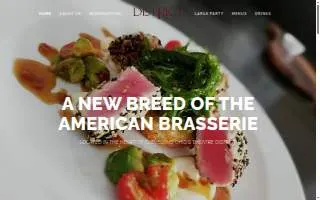 The District Salon website