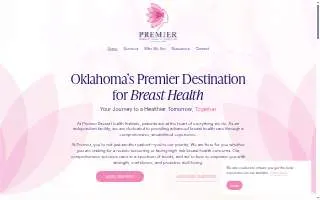 Premier Breast Health Institute website