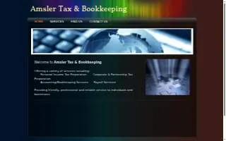 Amsler Tax & Bookkeeping website