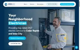 WIREONE Electric - Cedar Rapids website