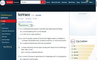Terrace Landscaping