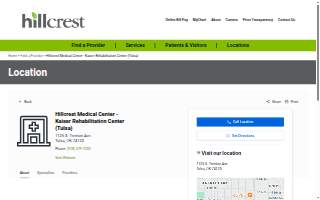 Hillcrest Medical Center - Kaiser Rehabilitation Center (Tulsa)