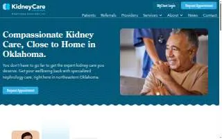 KidneyCare Oklahoma (KCO)/ Nephrology Associate Inc website