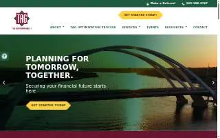 The Advisory Group of Davenport website