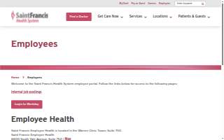 Saint Francis Hospital Employee Sv