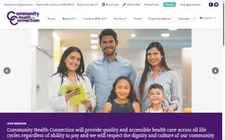 Community Health Connection - Ellen Ochoa website