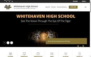 Whitehaven Veterinary Center Pets and Pigs of Davenport website