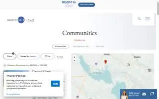Mungo Homes - Charleston website