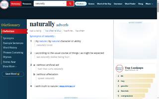Naturally