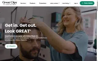 Great Clips of Hockessin website