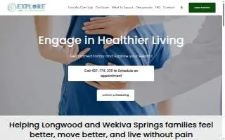 Chiro One Chiropractic & Wellness Center of Overland Park Central website