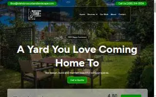 Valley Curb & Landscape website