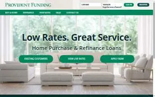Provident Financial Services website