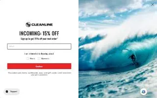Cleanline Plumbing Solutions website