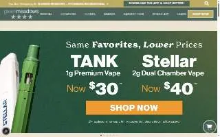 Greens Heating & Air Conditioning website