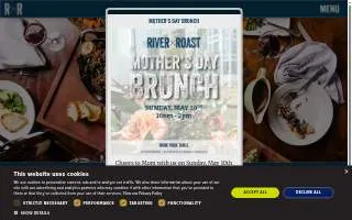 River Roast website