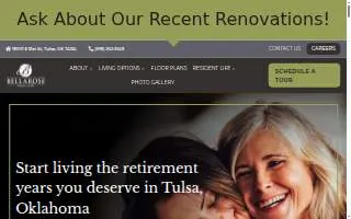 Bellarose Senior Living website