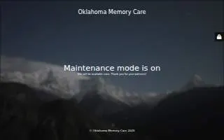 Oklahoma Memory Care Institute website