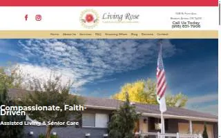 Living Rose Christian Assisted Living website