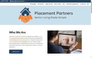 Placement Partners website
