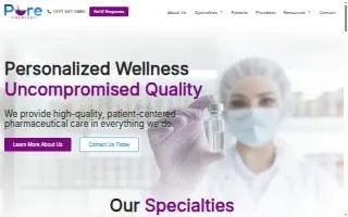 Pure Health Chiropractic - St Paul website