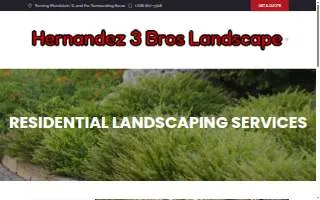 Landscaping Unlimited website