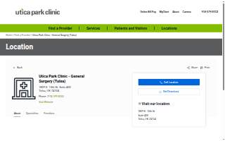 Utica Park Clinic - General Surgery (Tulsa)