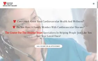 Center For The Healthy Heart website