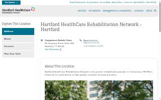 Hartford HealthCare Rehabilitation Network Outpatient Rehab Clinic