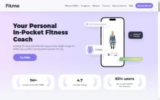FitMe Wellness website