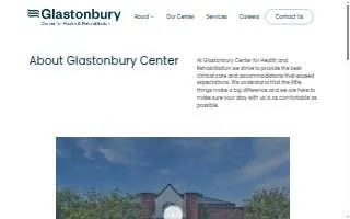 Glastonbury Center for Health & Rehabilitation website