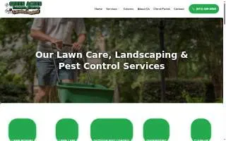 Green Acres Lawn Care & Landscaping of Rockford website