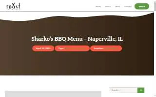 Sharko's BBQ website