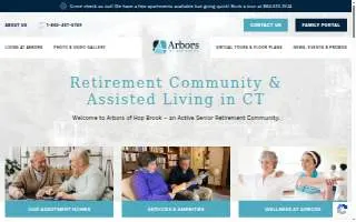 Arbors of Hop Brook website
