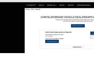Castle Chrysler Dodge Jeep Ram of Naperville website