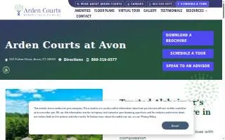 Arden Courts (Avon) website