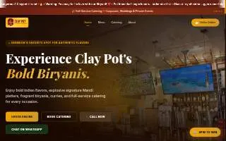 Claypot Coffee House of Indianapolis website