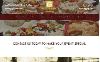 Goeglein's Catering website