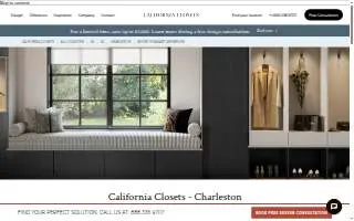 California Closets - Charleston of Mt Pleasant website