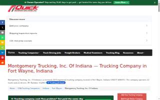 Montgomery Trucking