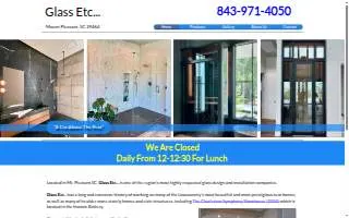 Glass Etc.... website