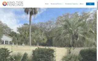 King Tide Fencing website